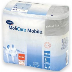 Подгузники-трусы для взрослых, Molicare (Моликар) р. S №14 арт. 915831 мобайл