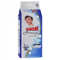 Подгузники 54 шт. Goon премиум 9-14 кг р. l