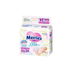 Подгузники 24 шт. Merries 0-5 кг р. nb