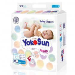 Подгузники 82 шт. YokoSun до 6 кг